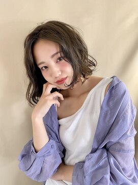 クオート(quoit) 【quoit】大人可愛い☆ニュアンスボブ( 堀江/四ツ橋 )α