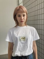 ソアヘアー(Soar hair)&nbsp;【Soar】ハイトーン×オン眉×外ハネ