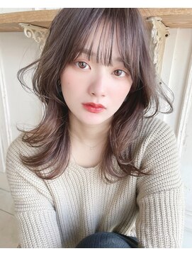 アリスバイアフロート 自由が丘(ALICe by AFLOAT) クアンクミディ（くすみブルーミニウルフデジタルパーマ