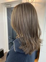 イコ 表参道原宿(ico)&nbsp;ブリーチなし　くすみベージュ