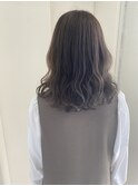 コテ巻き風デジタルパーマ&ダークグレージュ♪