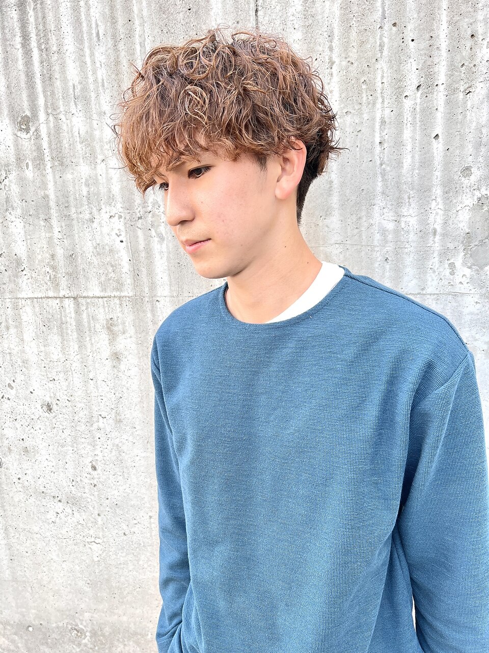 【メンズコース】メンズカット＆ケアパーマ　12100円