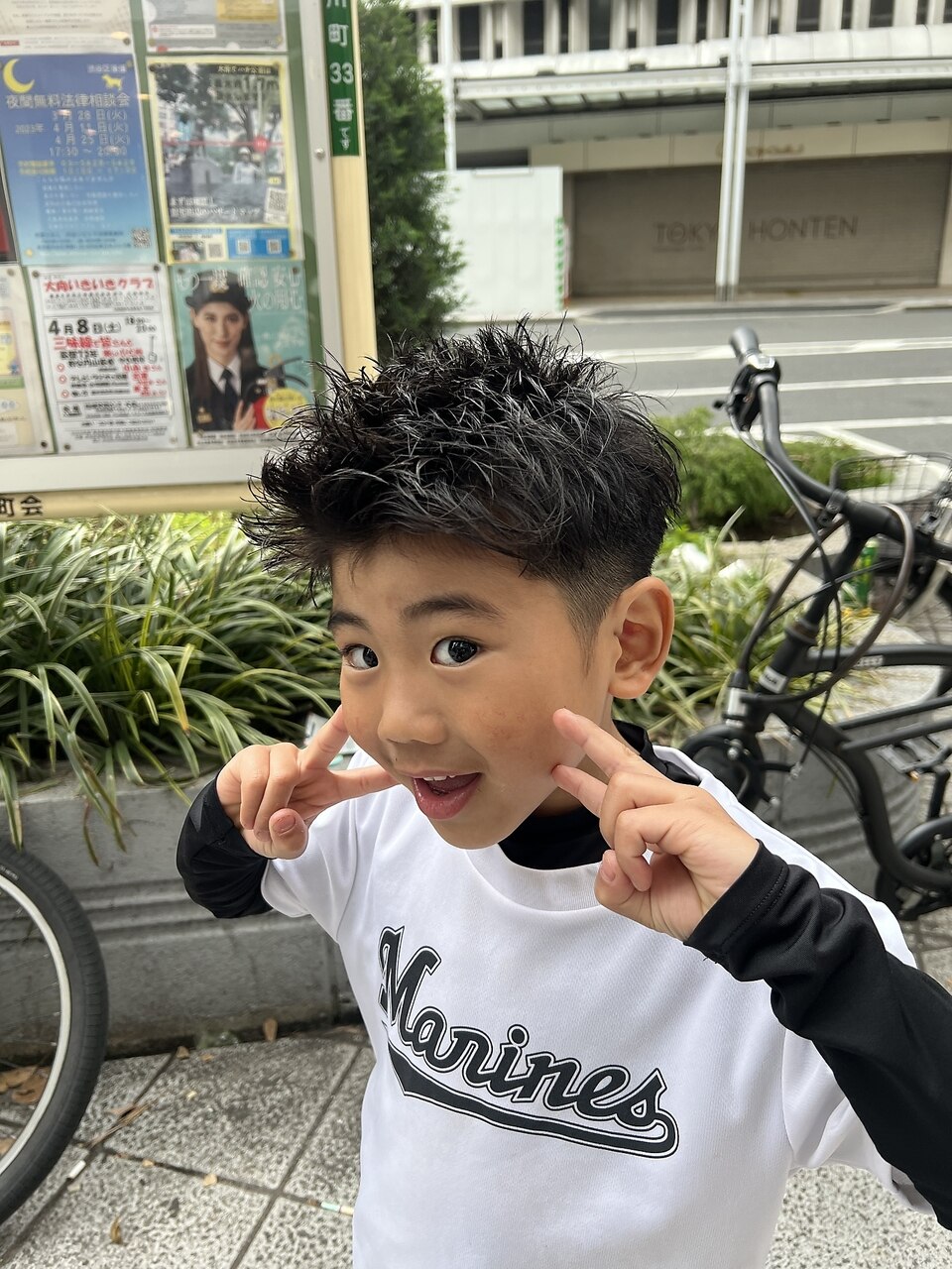 INTRO.渋谷】男の子キッズカット◎簡単メンズスタイリング：L180627922