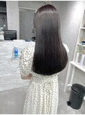 暗めラベンダー  酸性ストレート