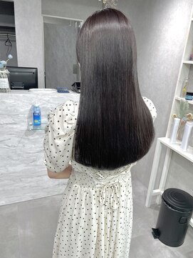 ランド 千葉(land) 暗めラベンダー 酸性ストレート