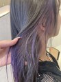 アースコアフュールボーテ 笛吹店(EARTH coiffure beaute)&nbsp;インナーカラー耳にかかるだけでも可愛いカラー！