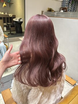 ウニコ(unico.) ブリーチ1回でできるピンクベージュ＊