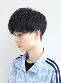 ほつれ束感 2ブロックマッシュ
