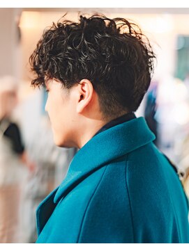 カフ(CAF) CAF河内 メンズカット メンズパーマ スパイラル 大阪 心斎橋