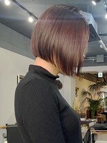 レブ 三条河原町(Reb,)&nbsp;暖色ブラウン×ボブ