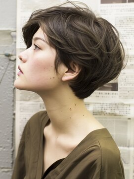 アルトリスト(Altruist Aging×HAIR&SPA) ★グレージュデザインカラーハッシュカットツートンカラーボブ
