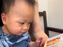 ヘアーアンドメイク きゃら(Hair&Make chara)の雰囲気（初カットした髪の毛先を世界に一つだけの記念品として残せます☆）