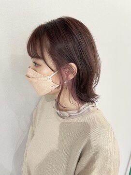 ノル(noll) くびれボブ×イヤリングカラー