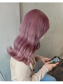 エス 天満店(esu) kr68ピンクラベンダー/大人ガーリー/ピンクカラー/ダブルカラー