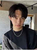 センターパート/メンズショート/マッシュ/モード/たまプラーザ