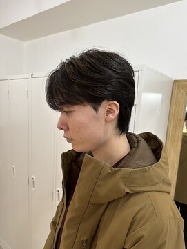 メゾン(Maison) ナチュラル毛流れシースルーマッシュ　/ダウンパーマ/韓国ヘア