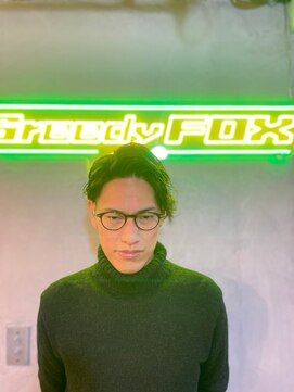 グリーディーフォックス 代々木(Greedy FOX) 波巻き/ハイライト/マッシュパーマ/ウルフ[シェービング]