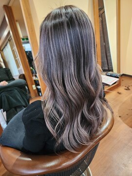 ヘア ロビー(hair Lobby) グレージュ×バレイヤージュ