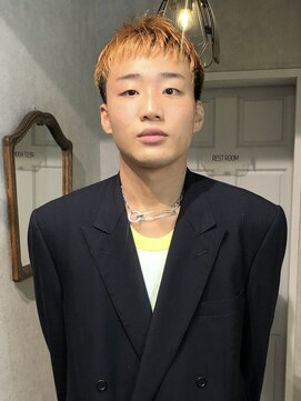 イェン(Yen.) クロップショート　ベリショ　メンズハイトーン