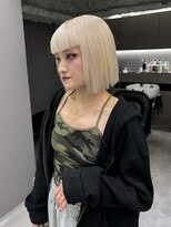 ロテ 名古屋 名駅店(Lote.)&nbsp;ホワイトグレージュ/デジタルパーマ/チェリーブラウン/名古屋