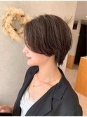 ナチュラルショート/大人ショート/抜け感/大人可愛い