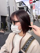 ザザ ZA/ZA 目白&nbsp;赤髪ボブ