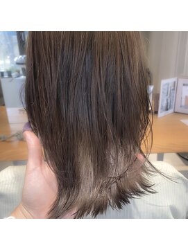 ヴェレタ(veLeta) 【veLeta金町hayashi】ブリーチなしで透明感カラー♪