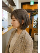 コポル(Copol)&nbsp;まわりと差がつく大人ショート×アッシュグレージュ