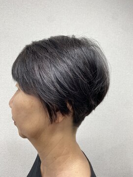ルプス(Lupus) ノーブロー仕上げ/ヘアオイルでスタイリング