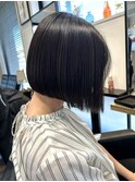 ショットボブヘアカット