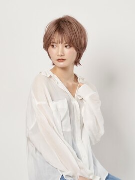 REM 三鷹【12/1NEWOPEN】 ショートウルフ×ピンクベージュ