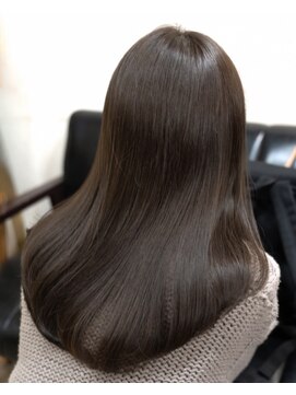 アリー 原宿 表参道(ALLY) ALLY濱田 髪質改善×ブリーチなしグレージュカラー