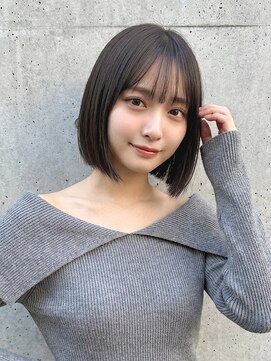 アーダー 郡山駅前店(ADER) 似合わせ20代30代小顔切りっぱなしボブ