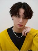 ニュアンスパーマ/波巻きツイストスパイラル[新宿/メンズ/men's]