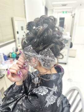 リサ 恵比寿(risa.) 袴アレンジ(アップスタイル)