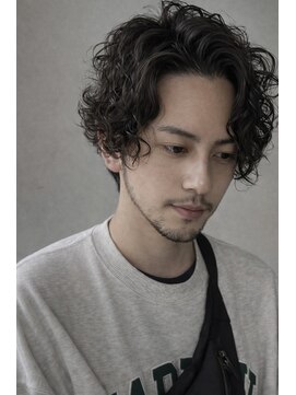 アクター(actor) メンズパーマ×春×ミディアムパーマ