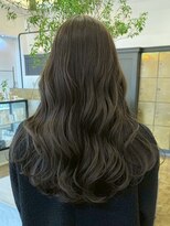 ヘアーアイスカルテット(HAIR ICI QUARTET)&nbsp;ブリーチなしダークグレージュ◎20代30代透明感カラー
