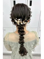 スタイル 横浜(STYLE) 結婚式お呼ばれ編みおろし/花飾り/アレンジ