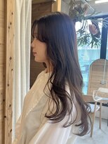シロ 大名2号店(SiLO) 顔まわりレイヤー×オリーブブラウン