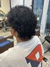 【色気のウェットスタイル】カット＋サーフカール￥14000