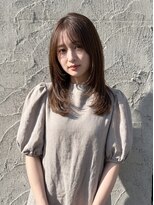 モードケイズ ラ ヴィ ベル(MODE K's la vie belle) 【小顔効果◎】韓国風レイヤー×透明感カラー