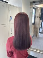 スターズ 船橋(STARS)&nbsp;ワインレッド×髪質改善トリートメント