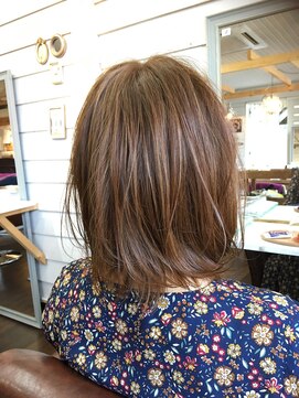 ダブル ヒッチ ヘア(W Hitch hair) 艶ハイライトセミウエット