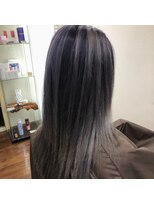 リズ オブ ヘアー(Lis of hair) ブルーヴァイオレット☆グラデーション【大橋】@lis_oohashi