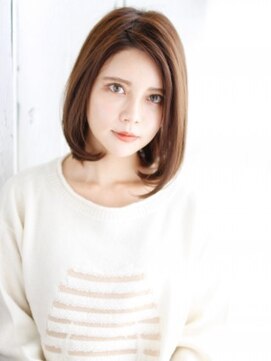 ナル 白山神社参道通り店(nalu) 大人かきあげバングのワンカールスタイル