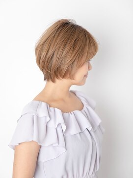 アフロディーテ ギンザ 秋葉原店(APHRODITE GINZA) 切りっぱなしボブ/エアリーロング/美髪/ピンクブラウン/秋葉原