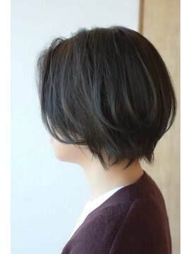 サロン(SALON) 【SALON】暗髪×ハンサムショート　青木晃平