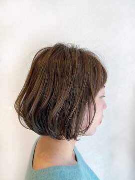 イソラヘアアトリエ(Isola hair atelier) 【Isola】ゆるふわ×ミニボブ