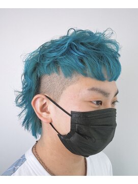 オンザ(ONTHE) ターコイズブルーメンズウルフスタイル【林京平】