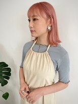 テッテ(TETTE)&nbsp;ピンクベージュロングボブ